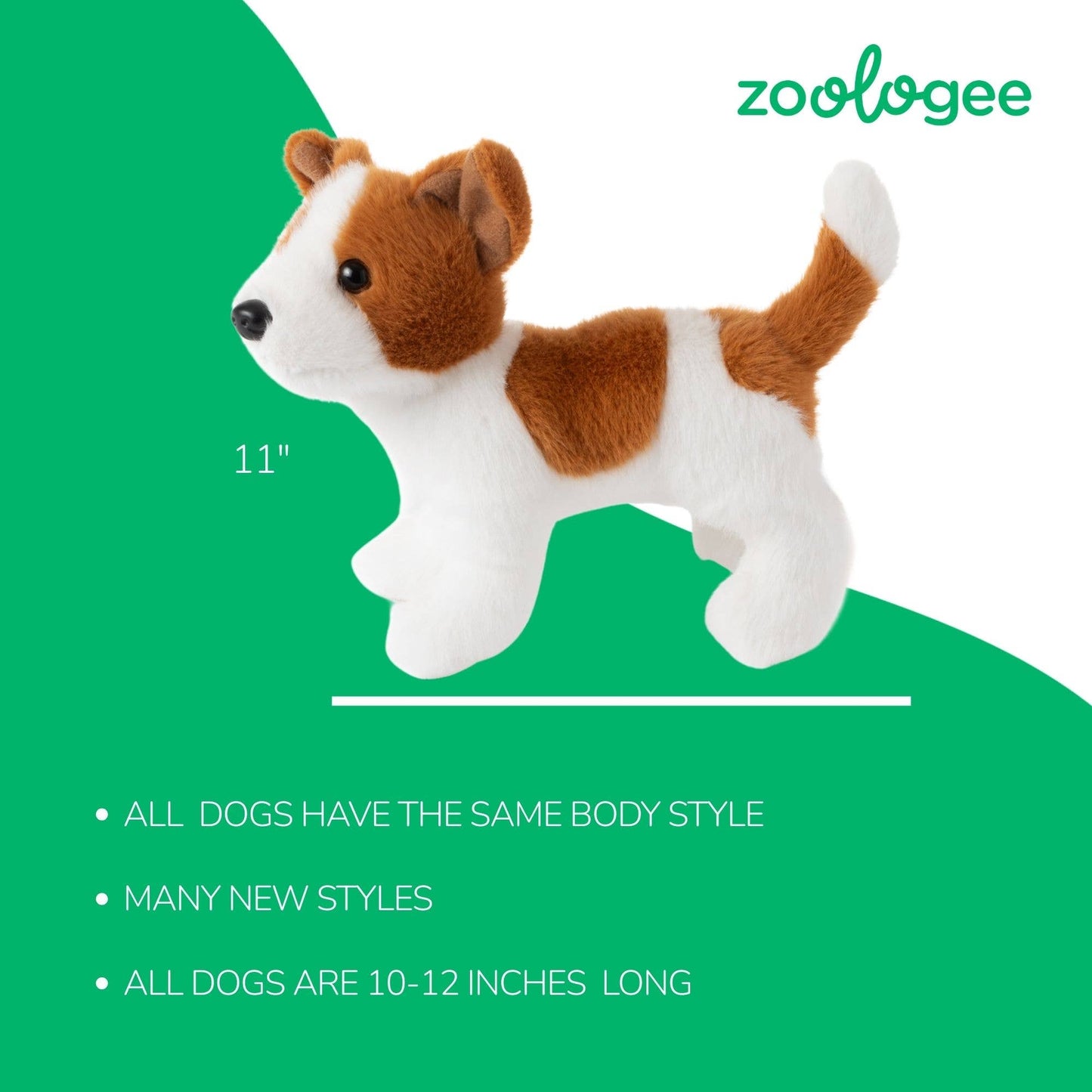 The Petting Zoo - Corgi Dog Medium 11" (27cm)