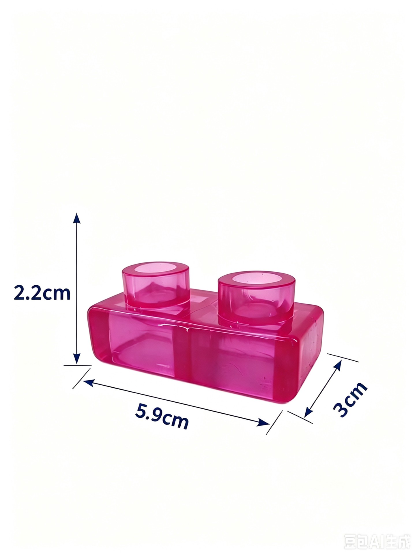 Novelty Brands - Fun Doh JUMBO Squish Blocks Building Sensory Toy - 6/Display