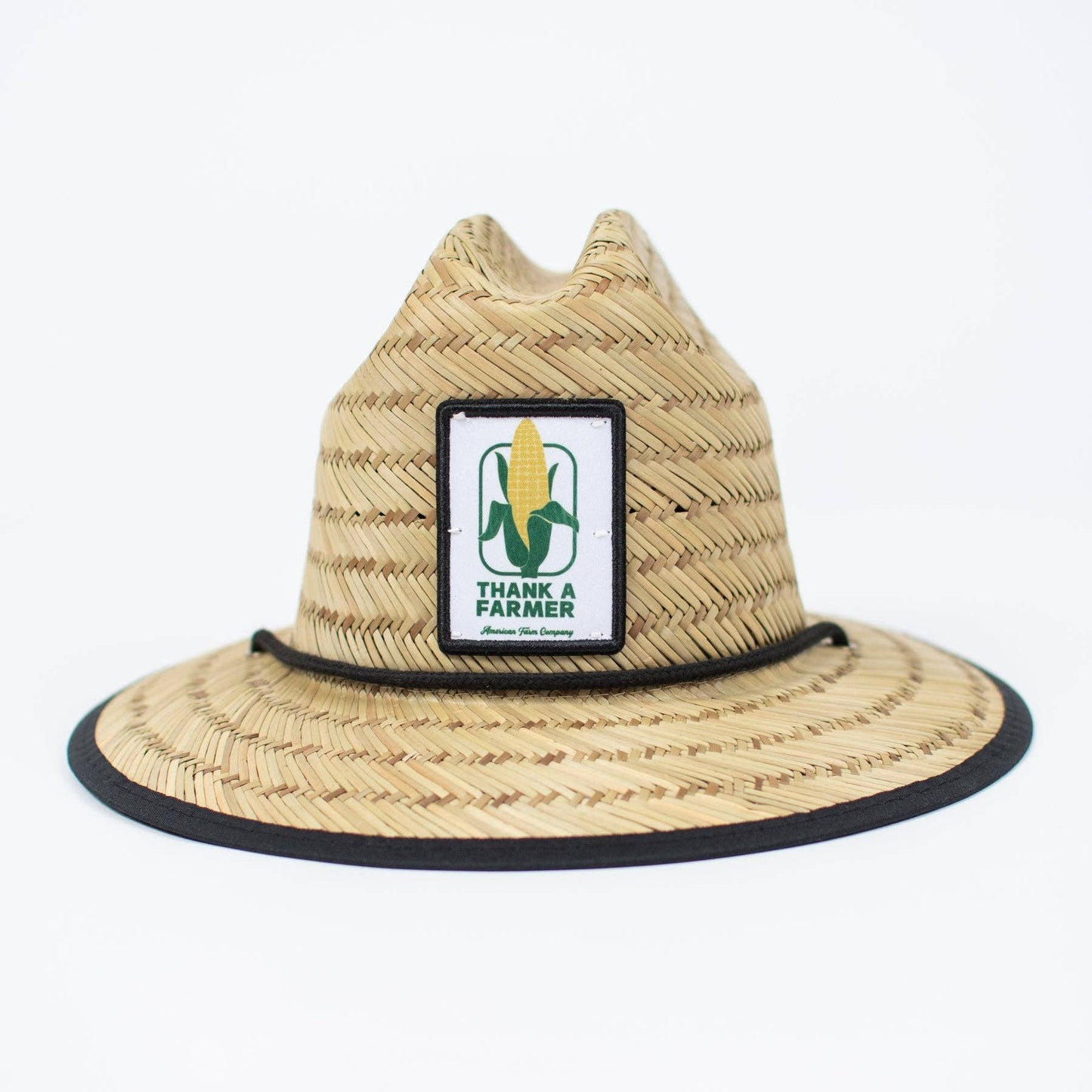 American Farm Company - Retro Corn 'Thank a Farmer' Kids Straw Hat