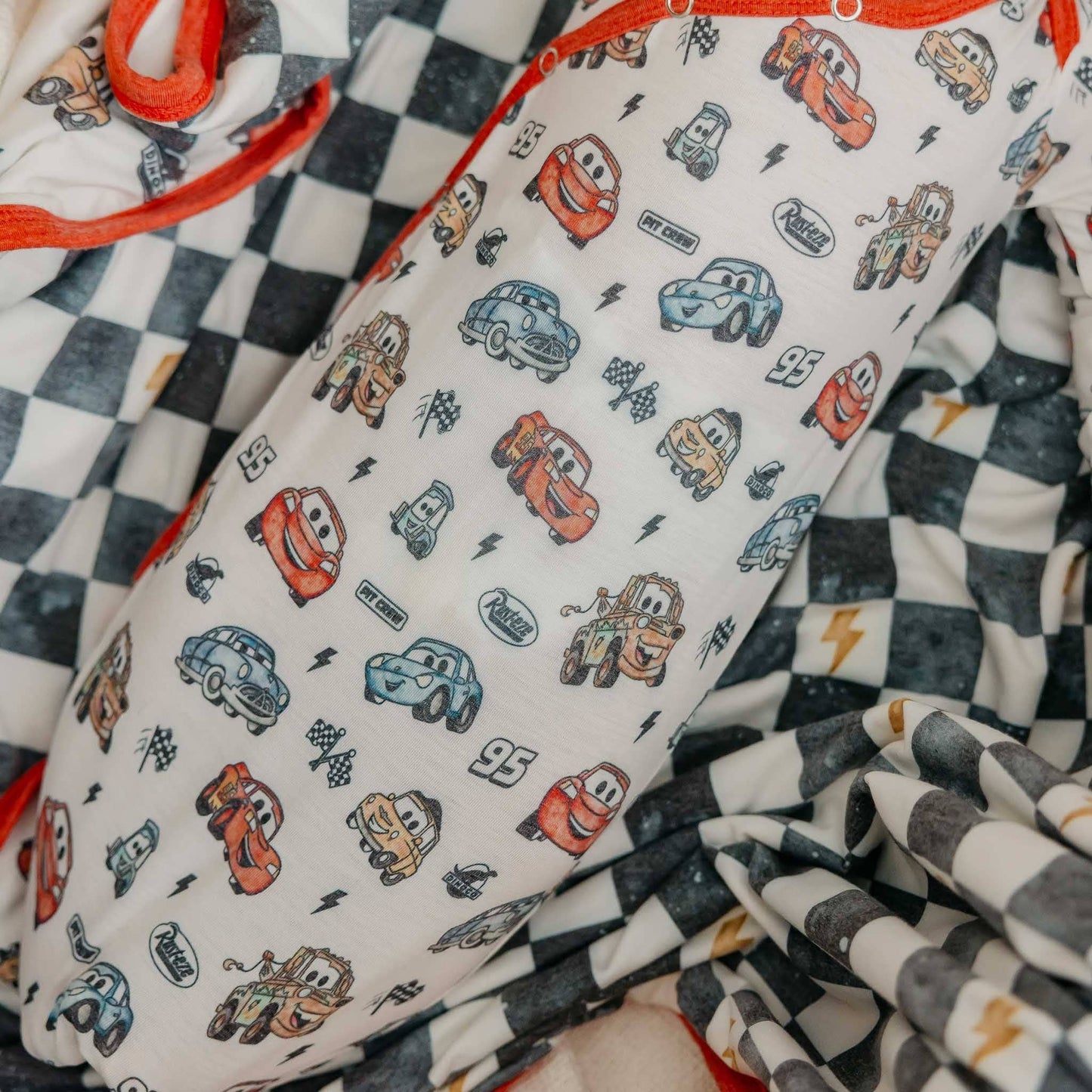 Copper Pearl - Newborn Knotted Gown - Disney Pixar Cars