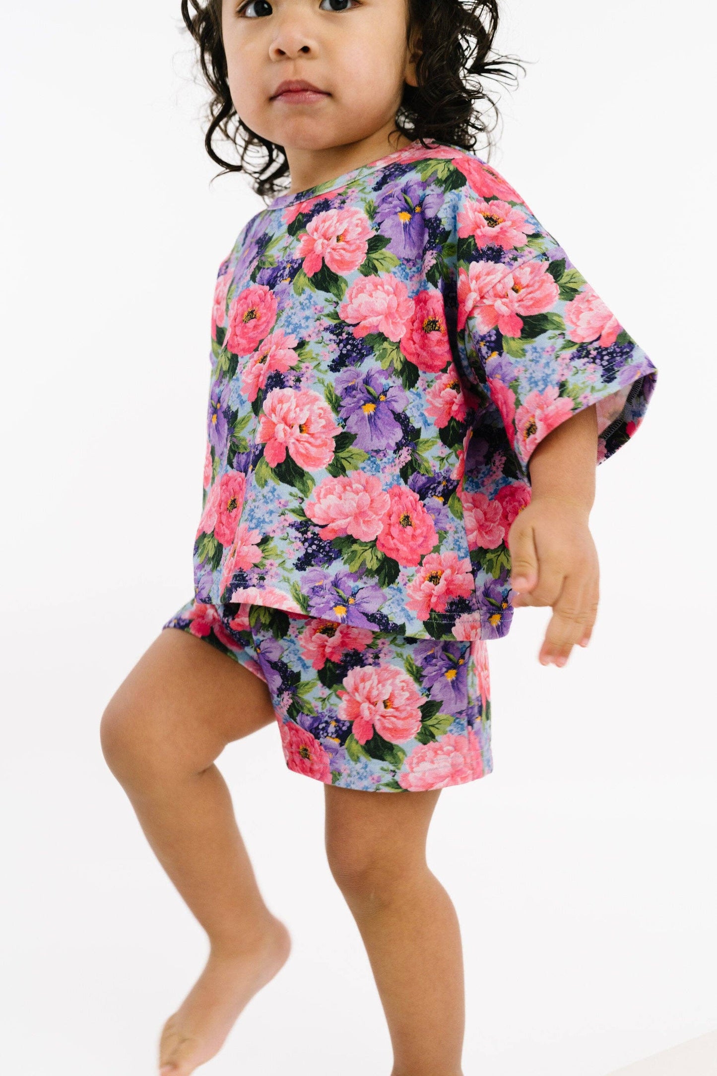 Little One Shop - Peony Garden Slouchy Set