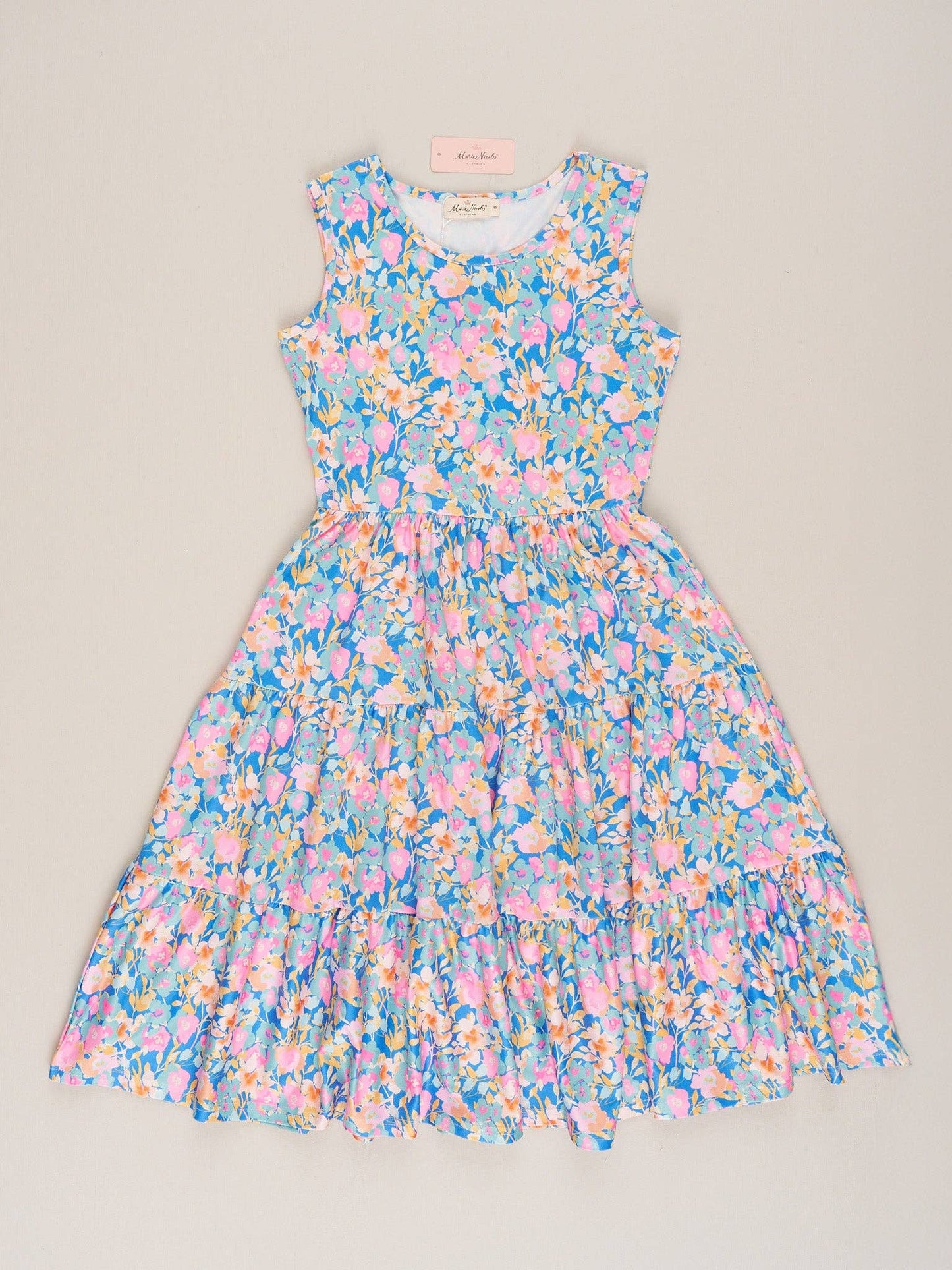 Mom & Me Blossom Breeze Ruffle Dress
