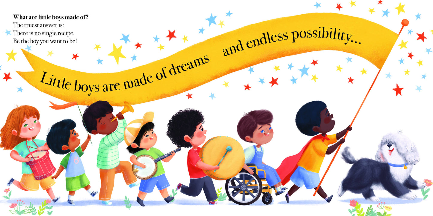 Sourcebooks - What Little Boys Are Made Of (HC-Pic)