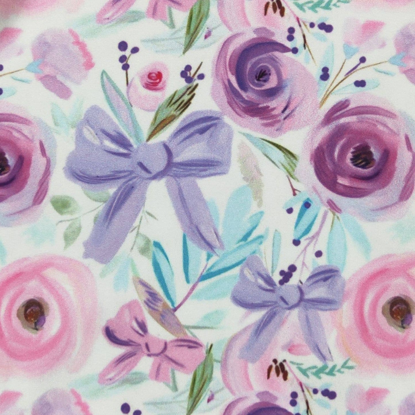 Clover Cottage - Rosette Coquette Baby Gown