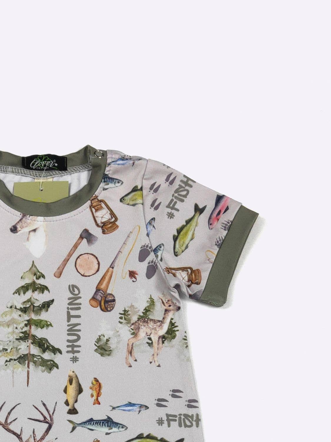 Clover Cottage - Fishing Boy Romper