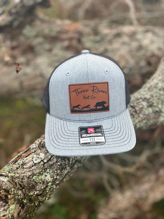 Three Rivers Hat Co. - YOUTH - Bear Dog - Richardson 112 Trucker 6 panel
