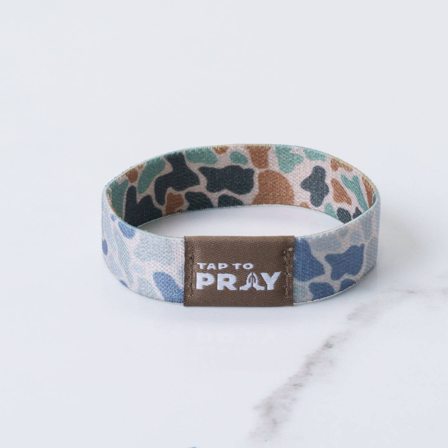 Versible - Tap To Pray™ Wristbands - River Rock Camo Classic & Sage