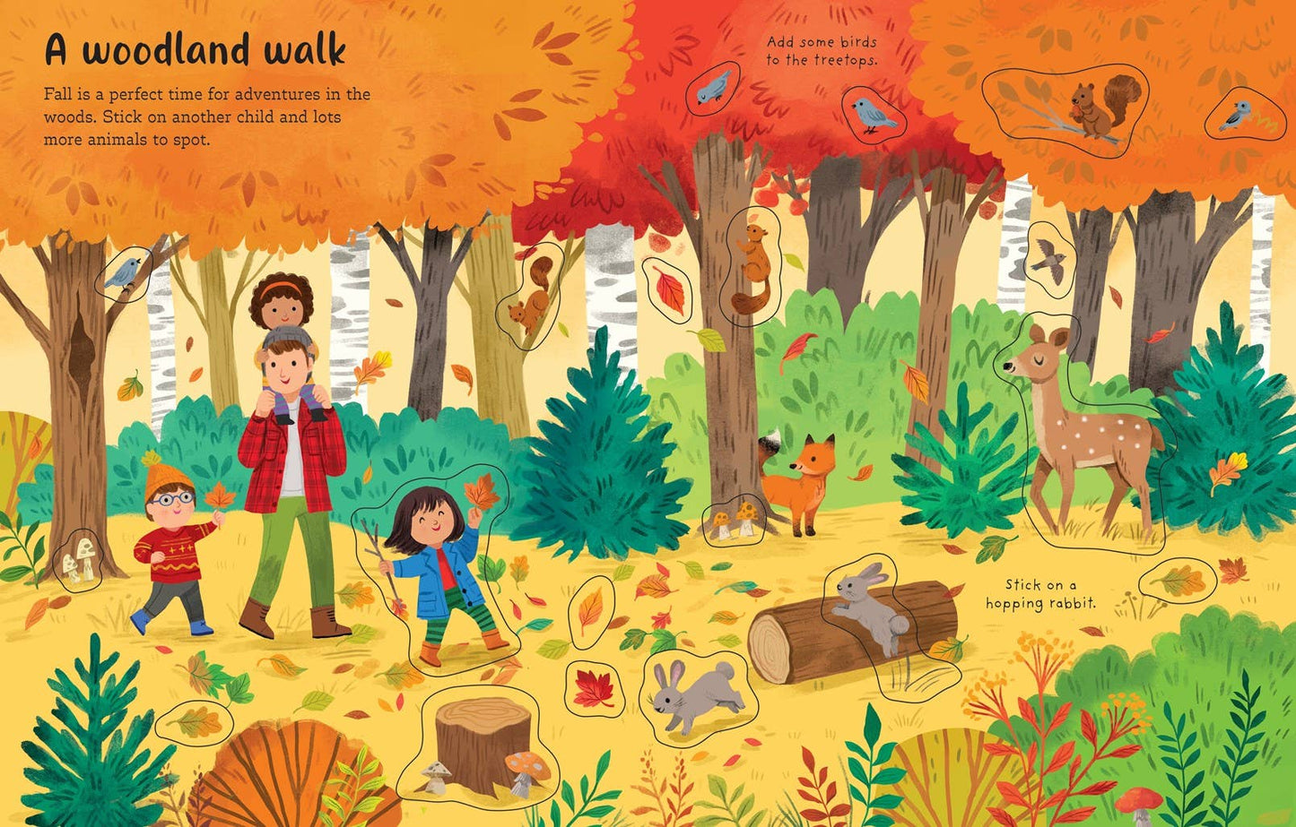 HarperCollins - First Sticker Book Fall : Usborne