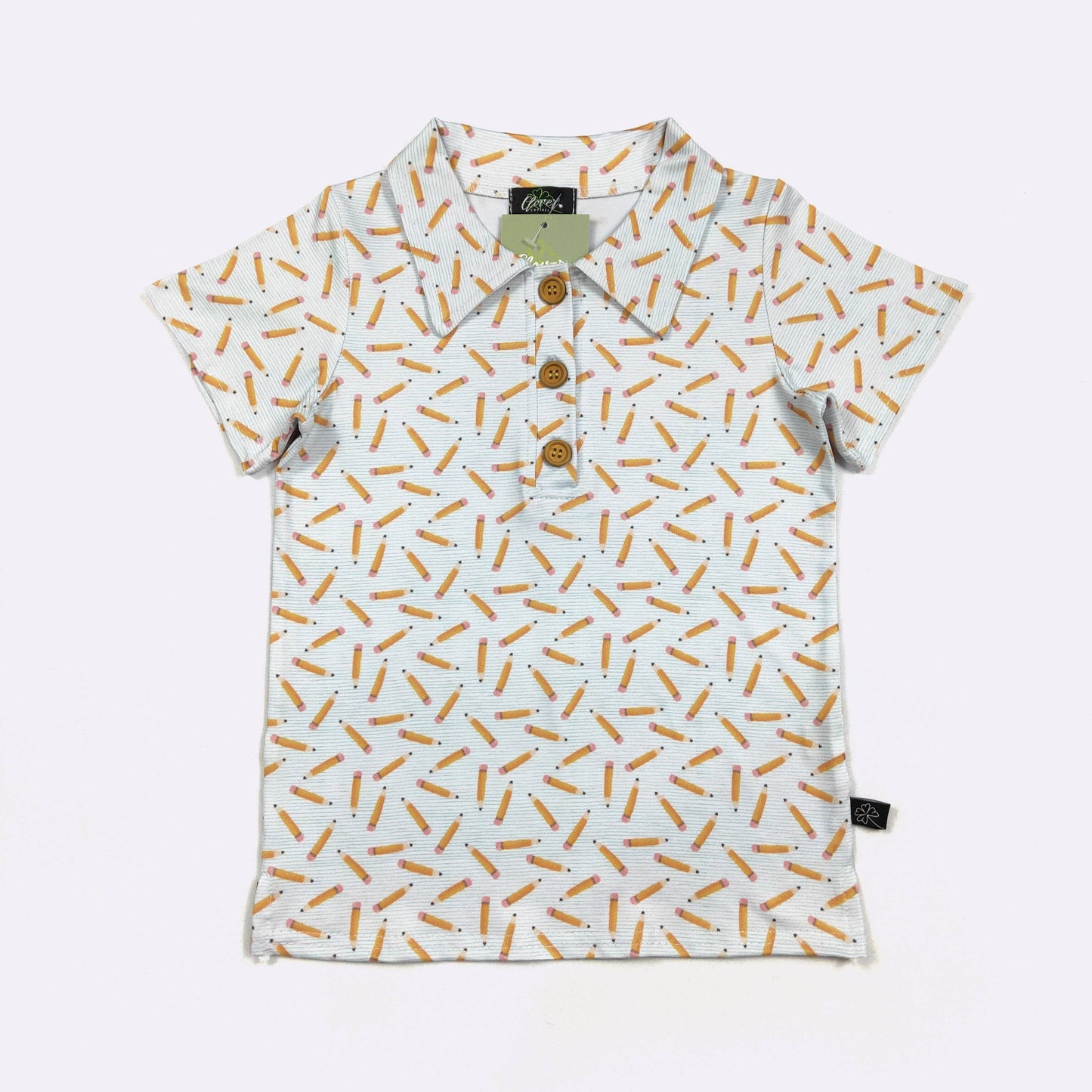 Pencil Boy Collar Shirt