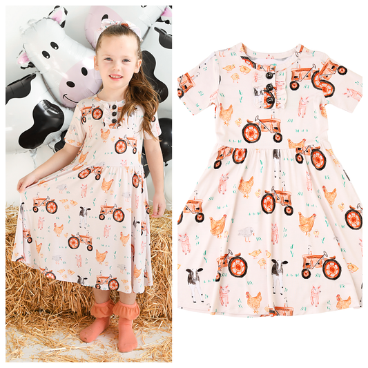 Millie Moo TUTU DRESS Bamboo Farm Kids Clothing