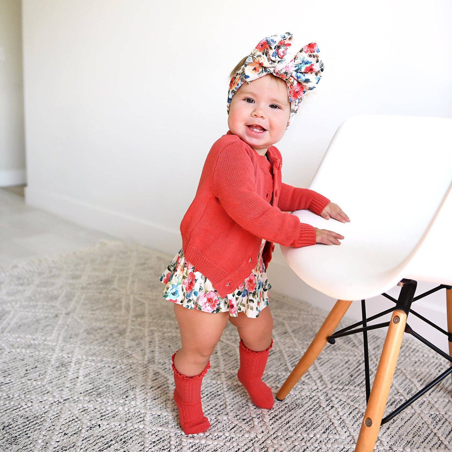 Nayeli HEADWRAP Baby Toddler Floral Hair Accessories