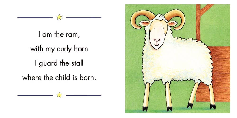 HarperCollins - Christmas in the Manger Padded Board Book : Nola Buck