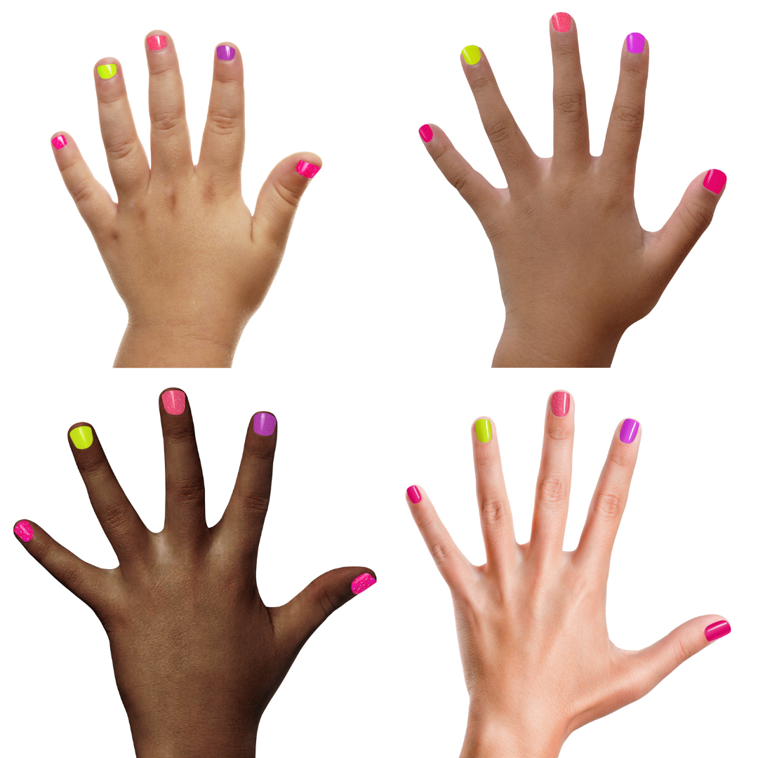 Piggy Paint - Neon Box Set Non-Toxic Kids Nail Polish