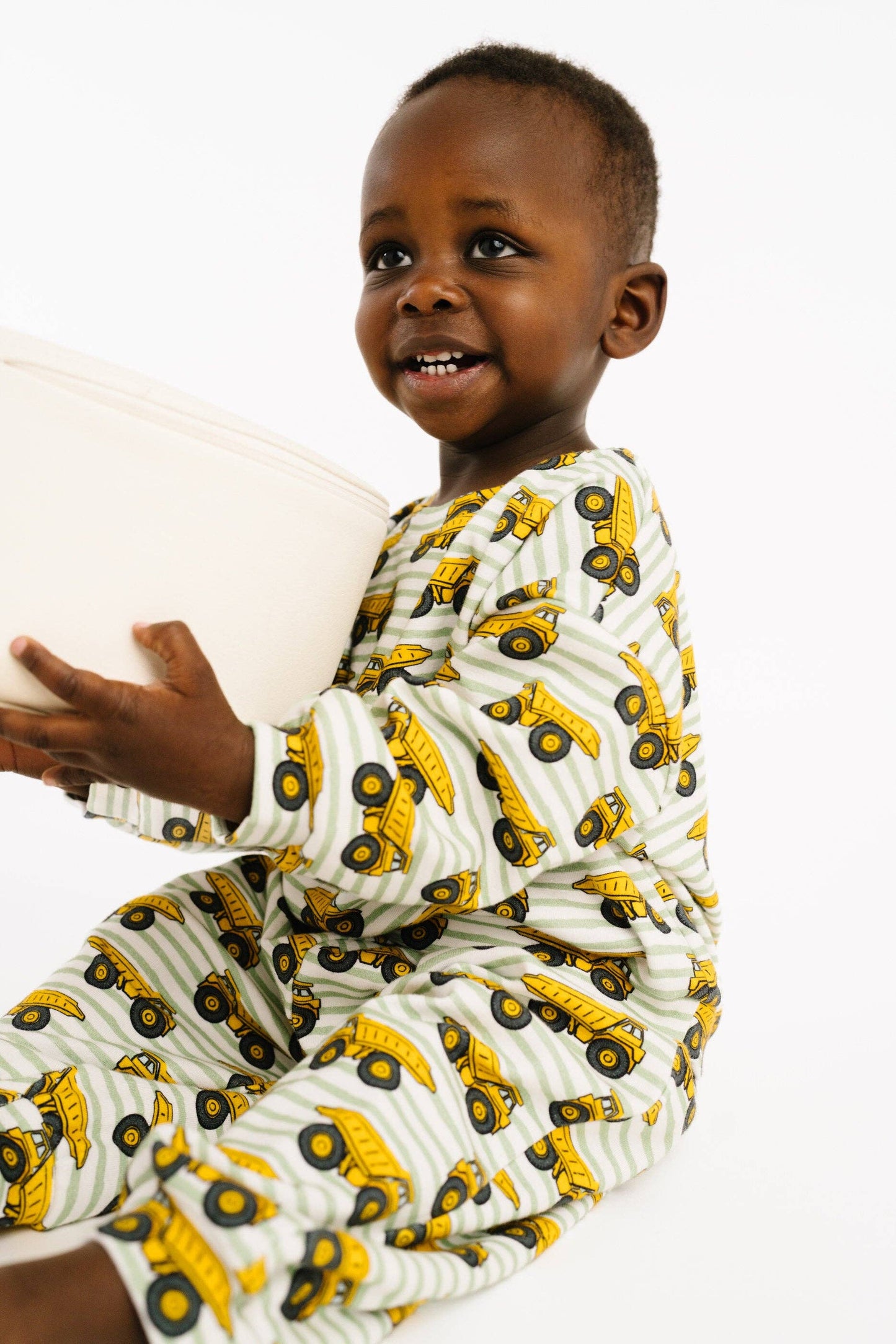 Little One Shop - Dump Trucks Sweatsuit