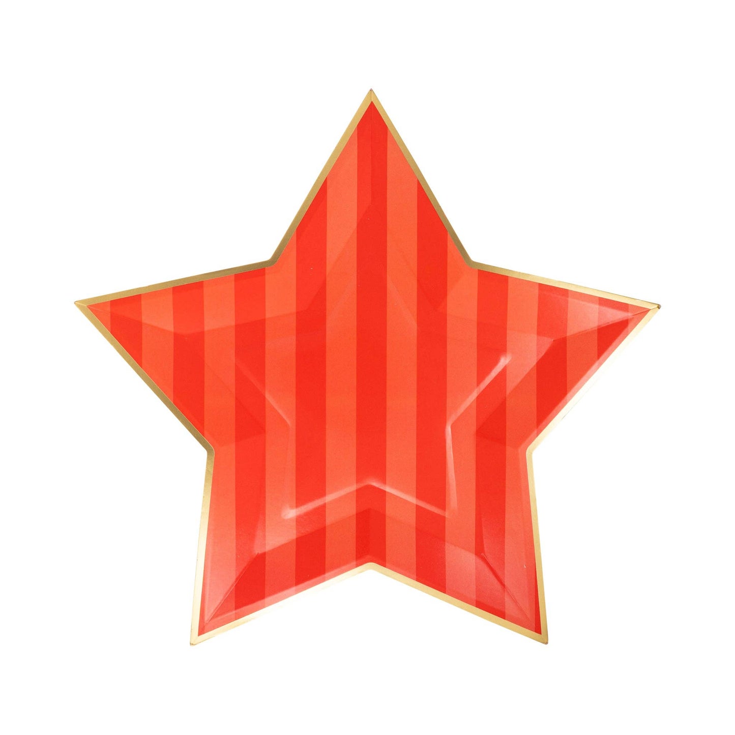 Stripe Star Plate Set (8 ct)