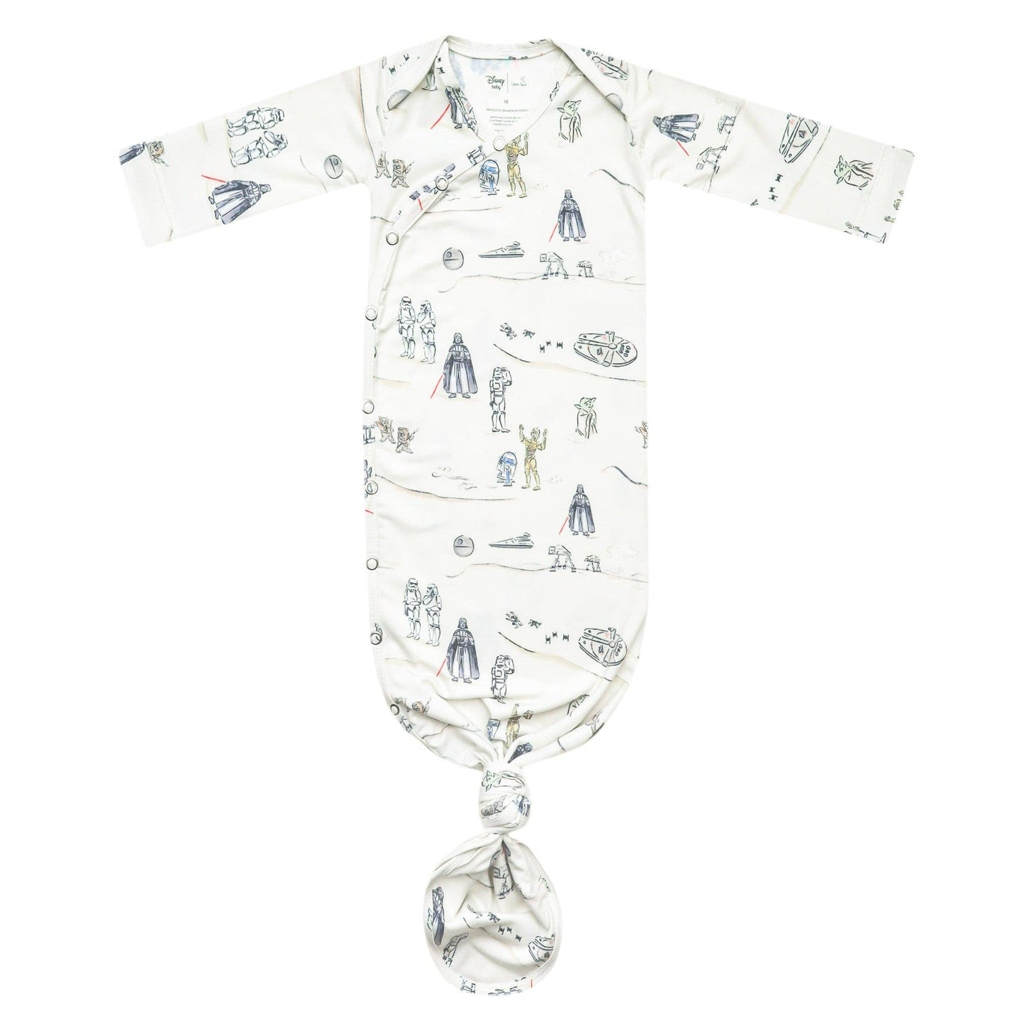Copper Pearl - Newborn Knotted Gown - Tatooine