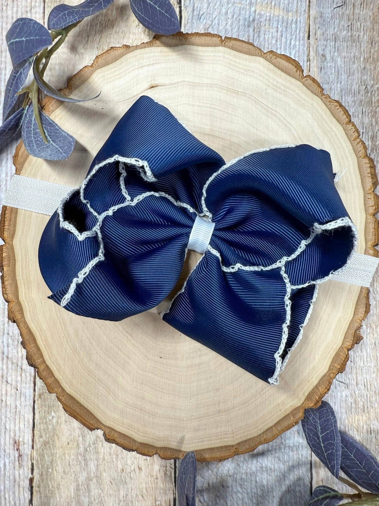 5" Classic Moonstitch Boutique Bows