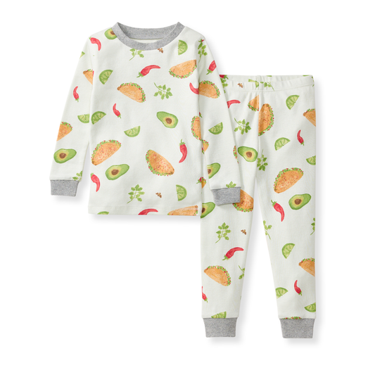 Burt's Bees Baby - Taco Tuesday Toddler PJ Set