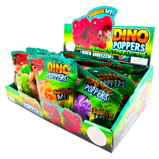 So Much Fun! Squishy Fidget Dino Poppers -