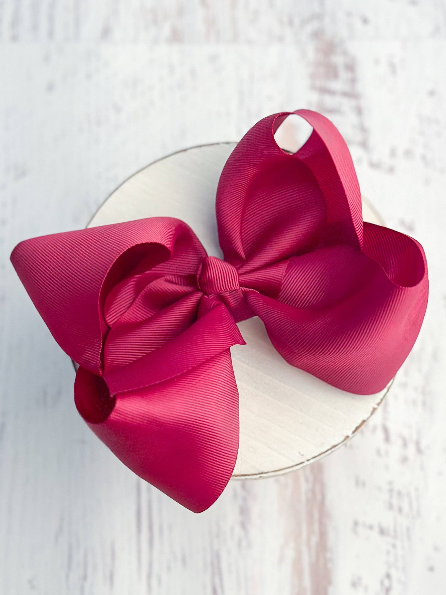 The Hair Bow Company - Texas Size Grosgrain Hair Bow - Alligator Clip - 6.5"