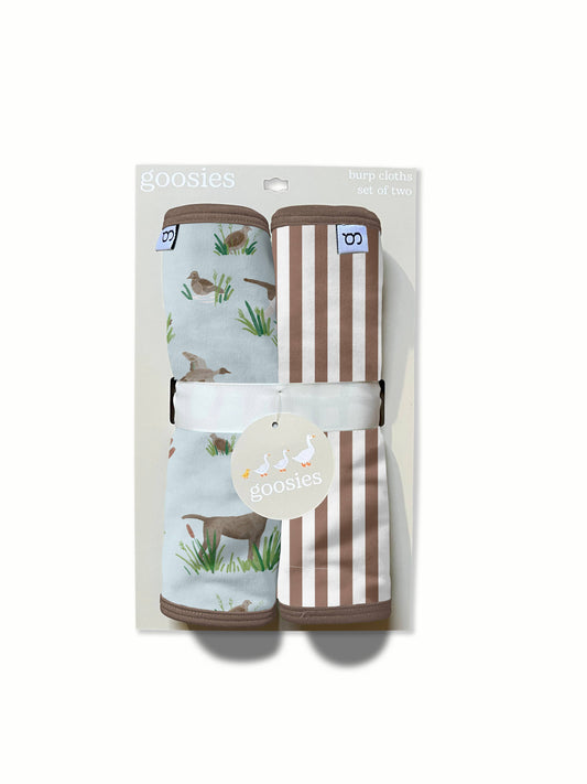 Goosies - Delta Bird Hunting Dogs Burp Cloth Set