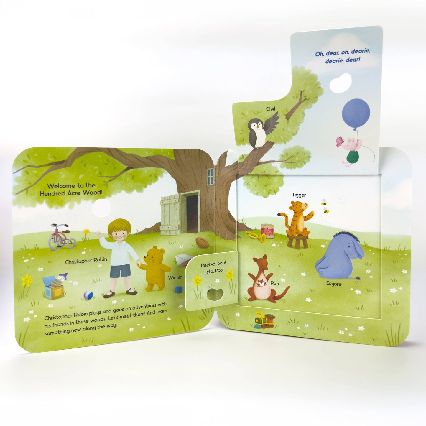 Cottage Door Press - Peek-a-Flap Winnie-the-Pooh Novelty Board Book