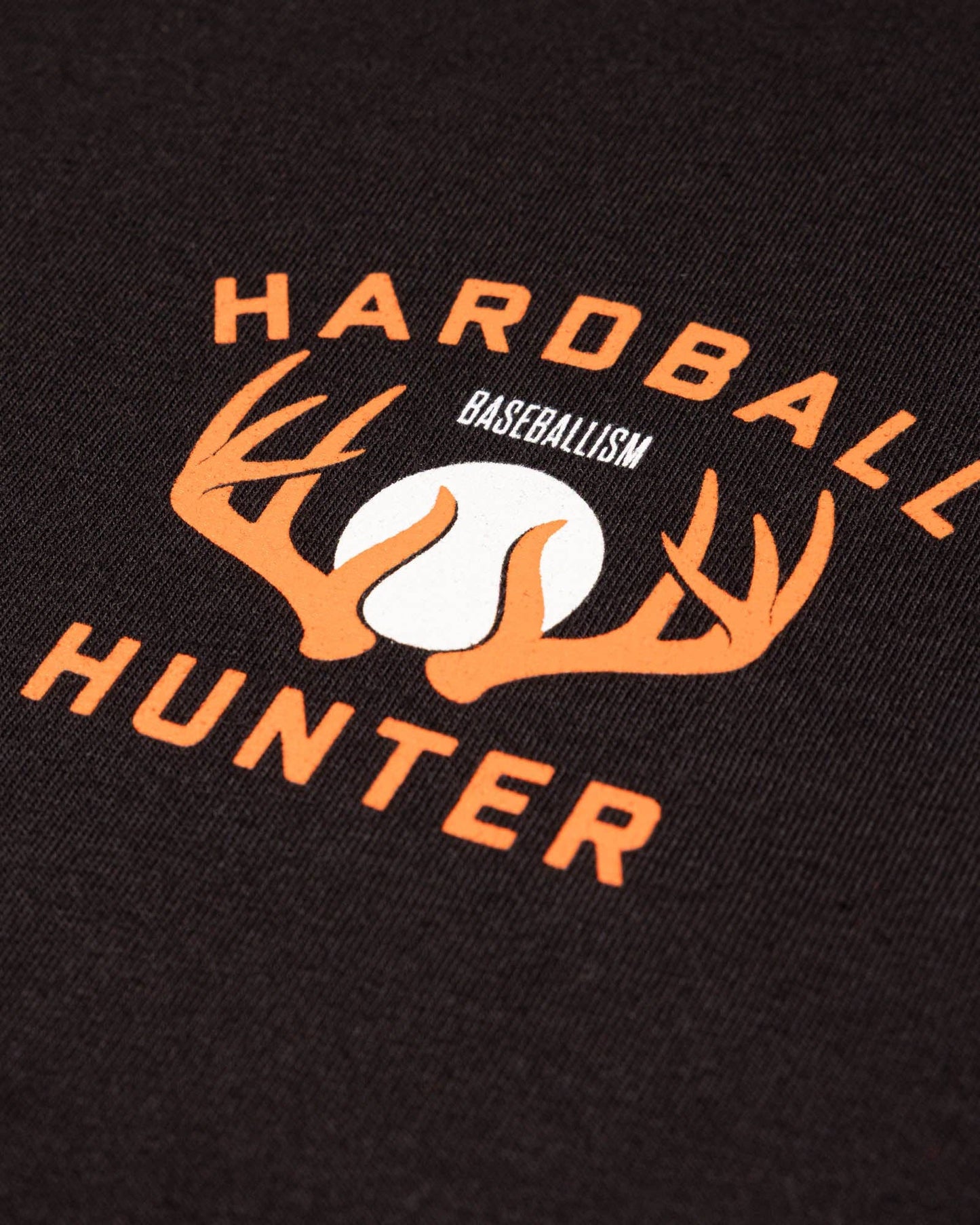 Baseballism - Hardball Hunter Antlers T-Shirt (Black) - Youth