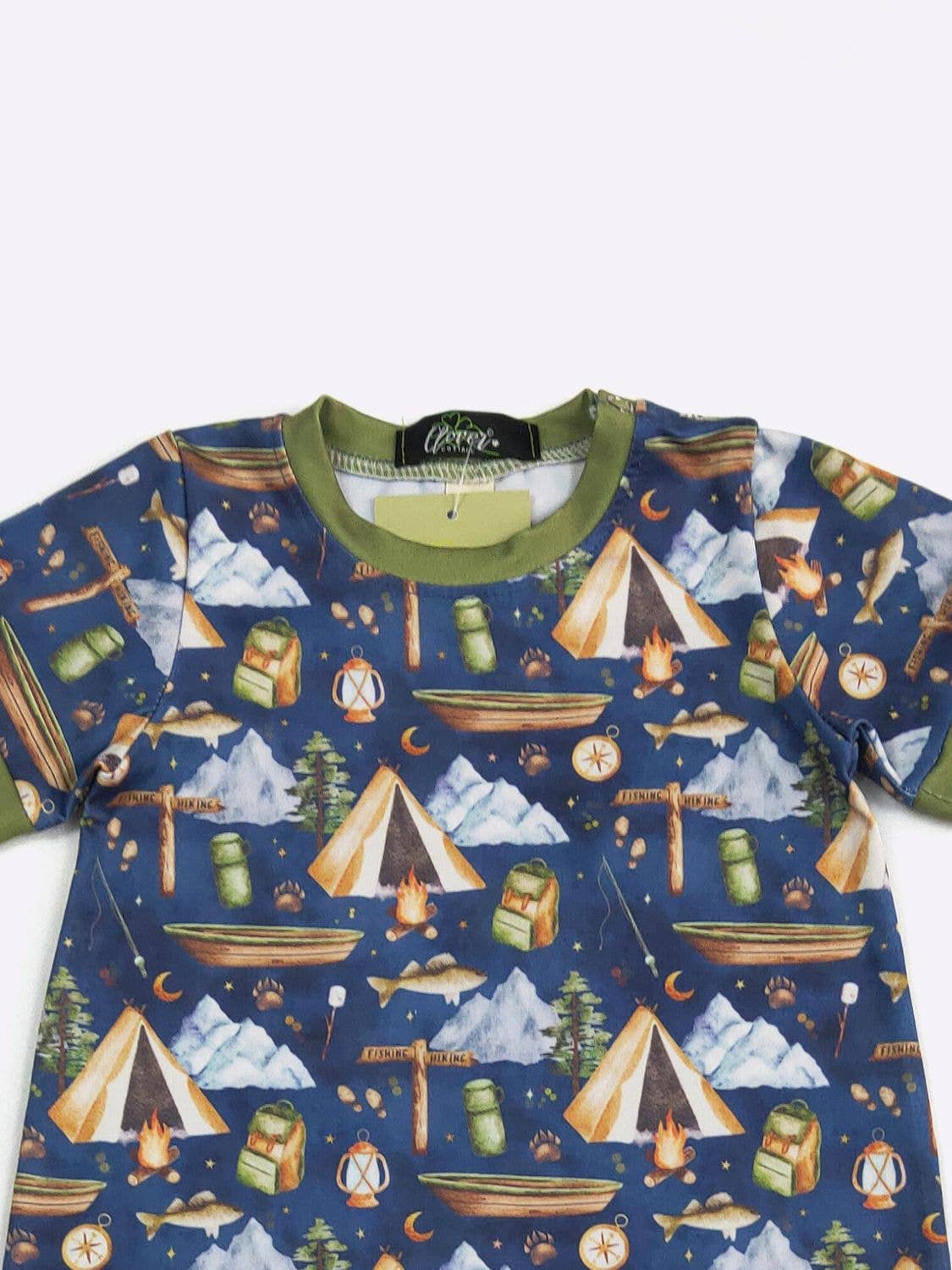 Camp Boy Romper