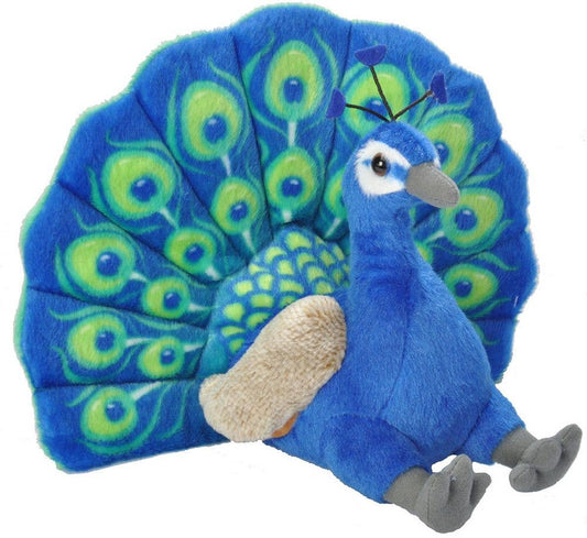 Wild Republic - CK PeacoCK Stuffed Animal 12"