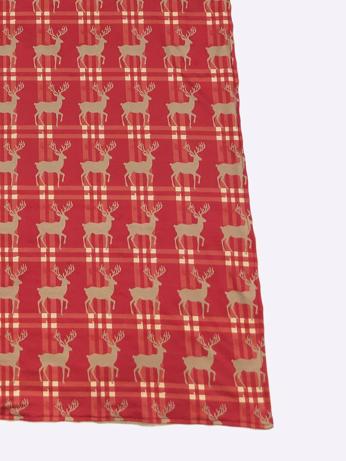 Clover Cottage - Tartan Deer Blanket