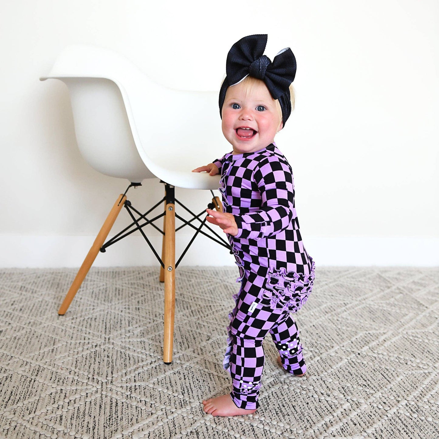 Hadley RUFFLE ZIP Bamboo Halloween