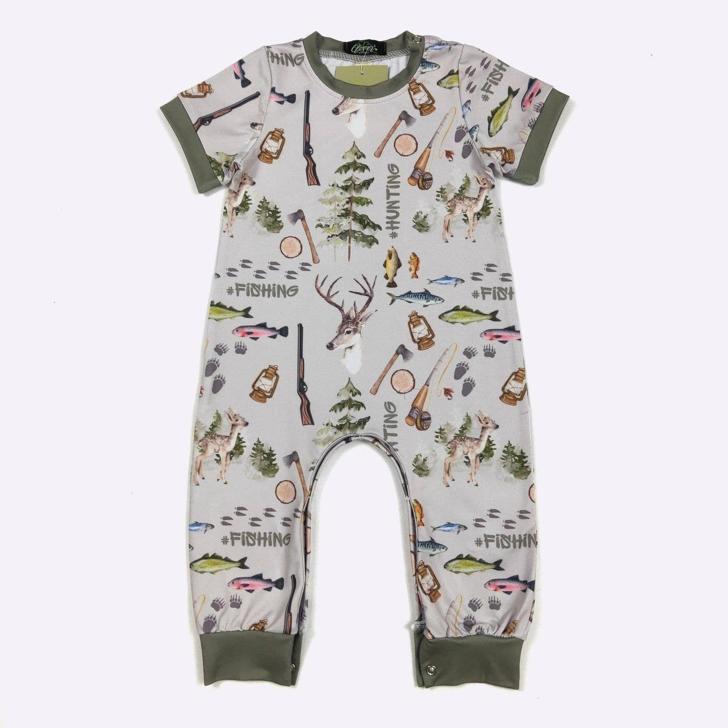 Clover Cottage - Fishing Boy Romper