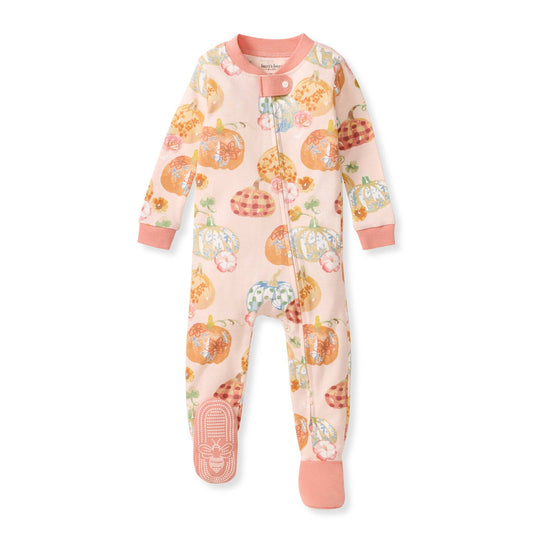 Burt's Bees Baby - Prettiest Pumpkins Organic Cotton Sleeper Footed