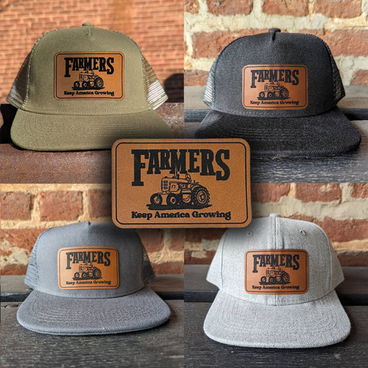 Farm Life Country Western Trucker Hat for Kids | 4 Colors