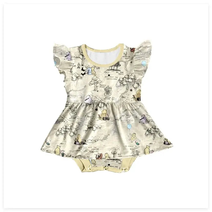 100 Acre Woods Bamboo Romper