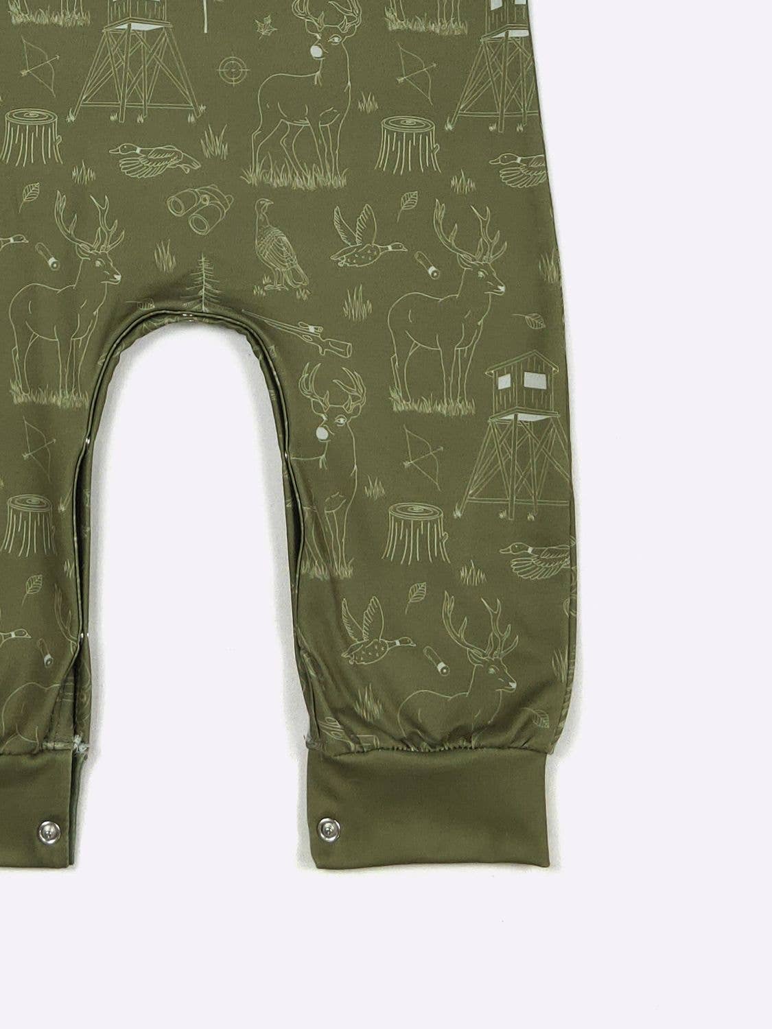 Clover Cottage - Moss Forest Boy Romper