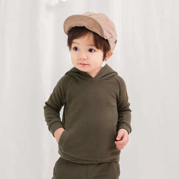 Bengdi Hoodie Khaki- Hoodie & Pants Set