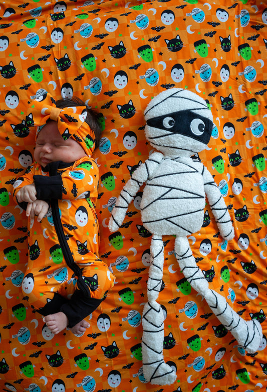 Spooky Halloween Zippy Bamboo Pajamas