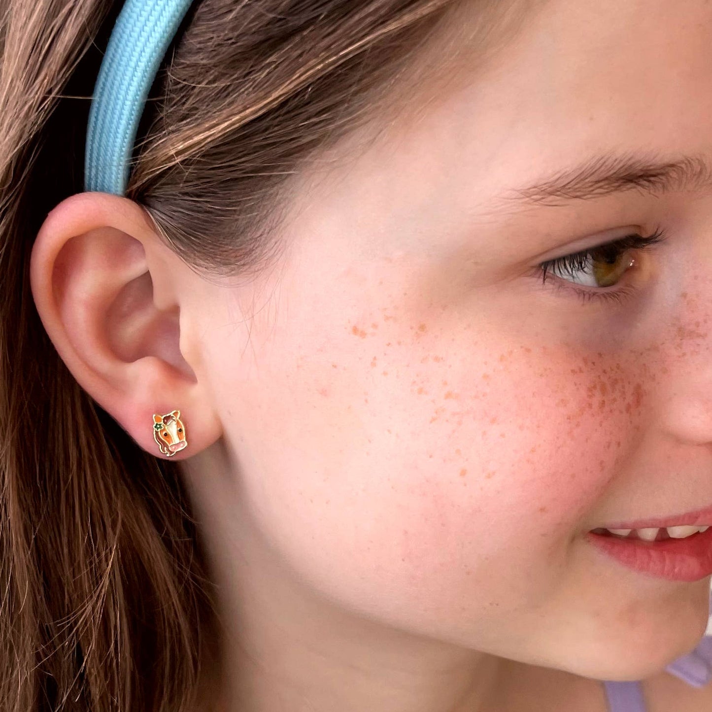 Girl Nation - Pretty Pony Cutie Stud Earrings