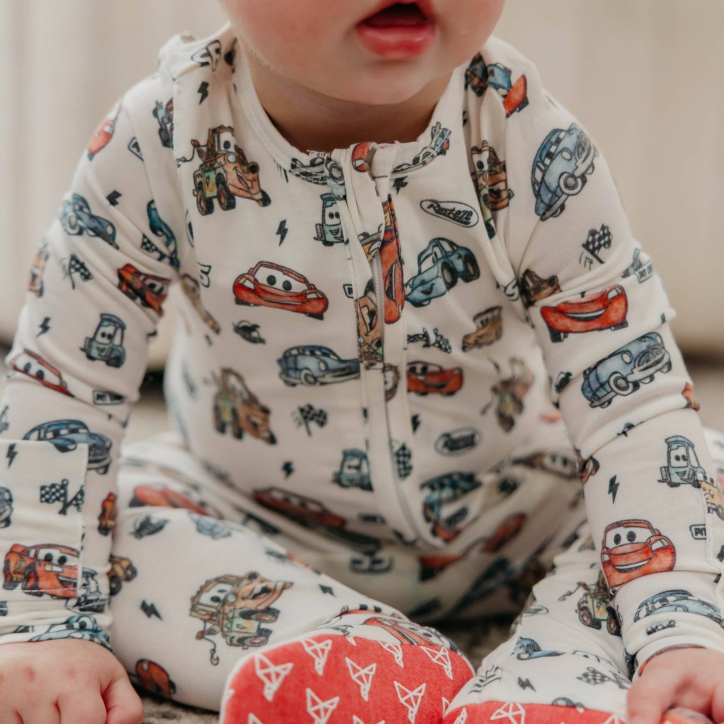 Copper Pearl - Zip-Up Footie Pajama - Disney Pixar Cars