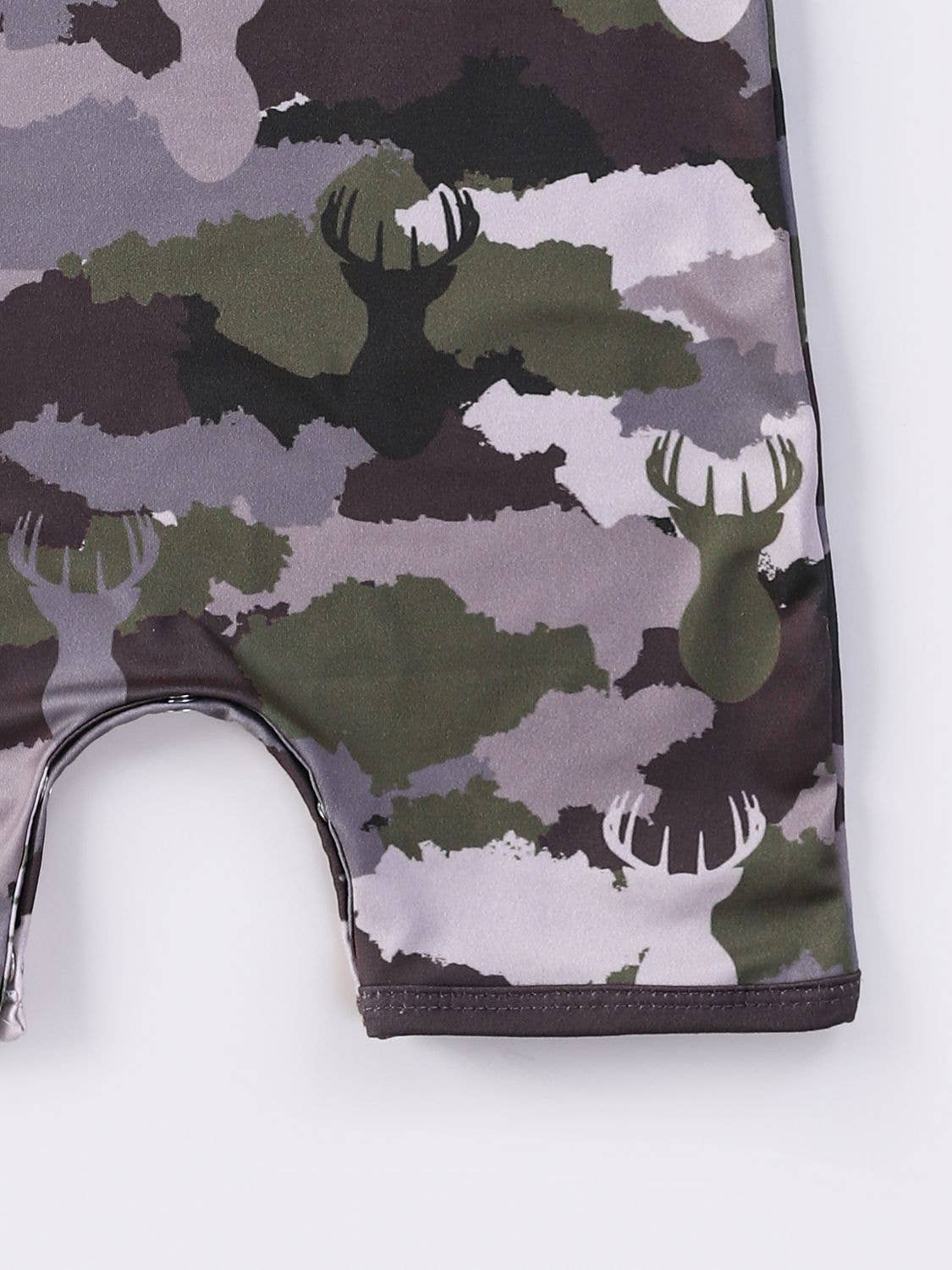 Deer Camo Boy Romper
