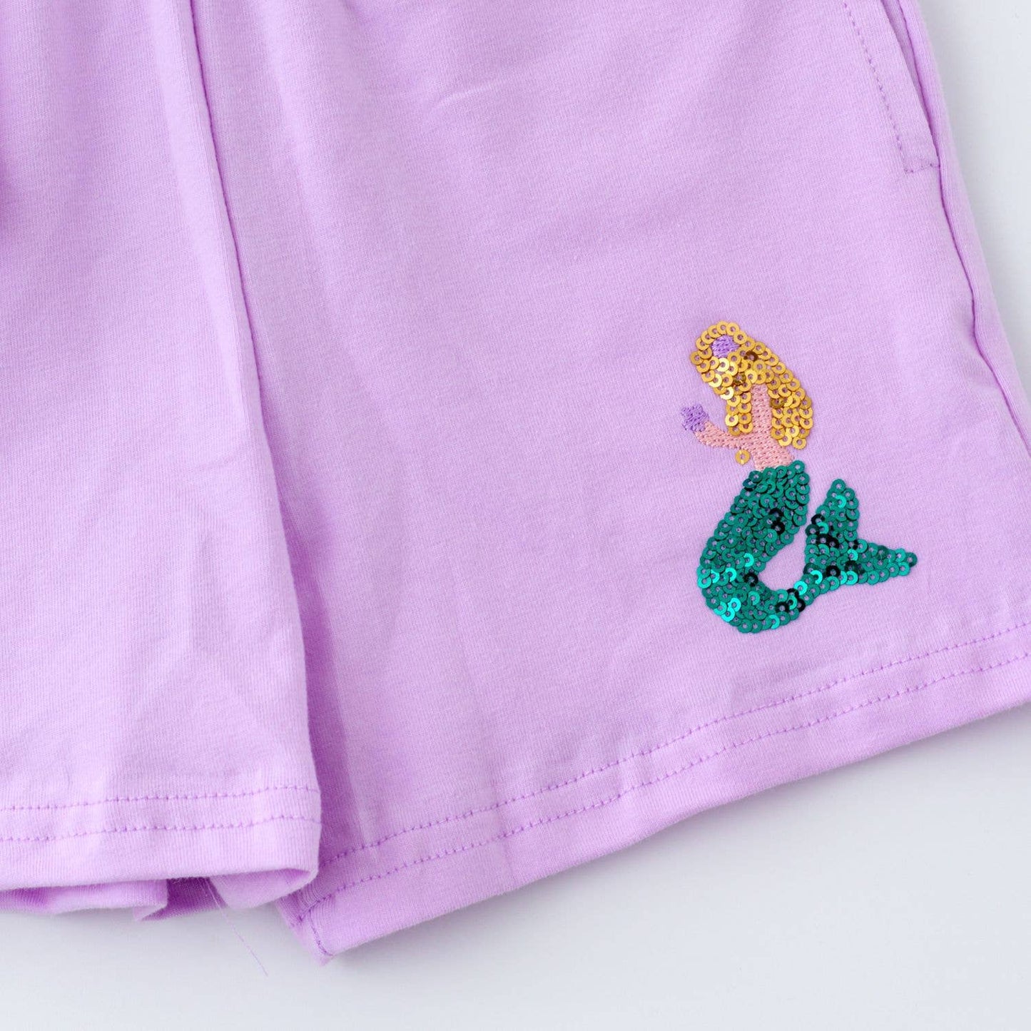 Mermaid Sequin Girls Set