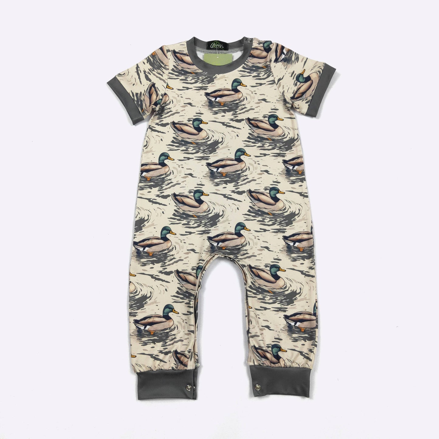 Clover Cottage - Lakeside Mallard Boy Romper