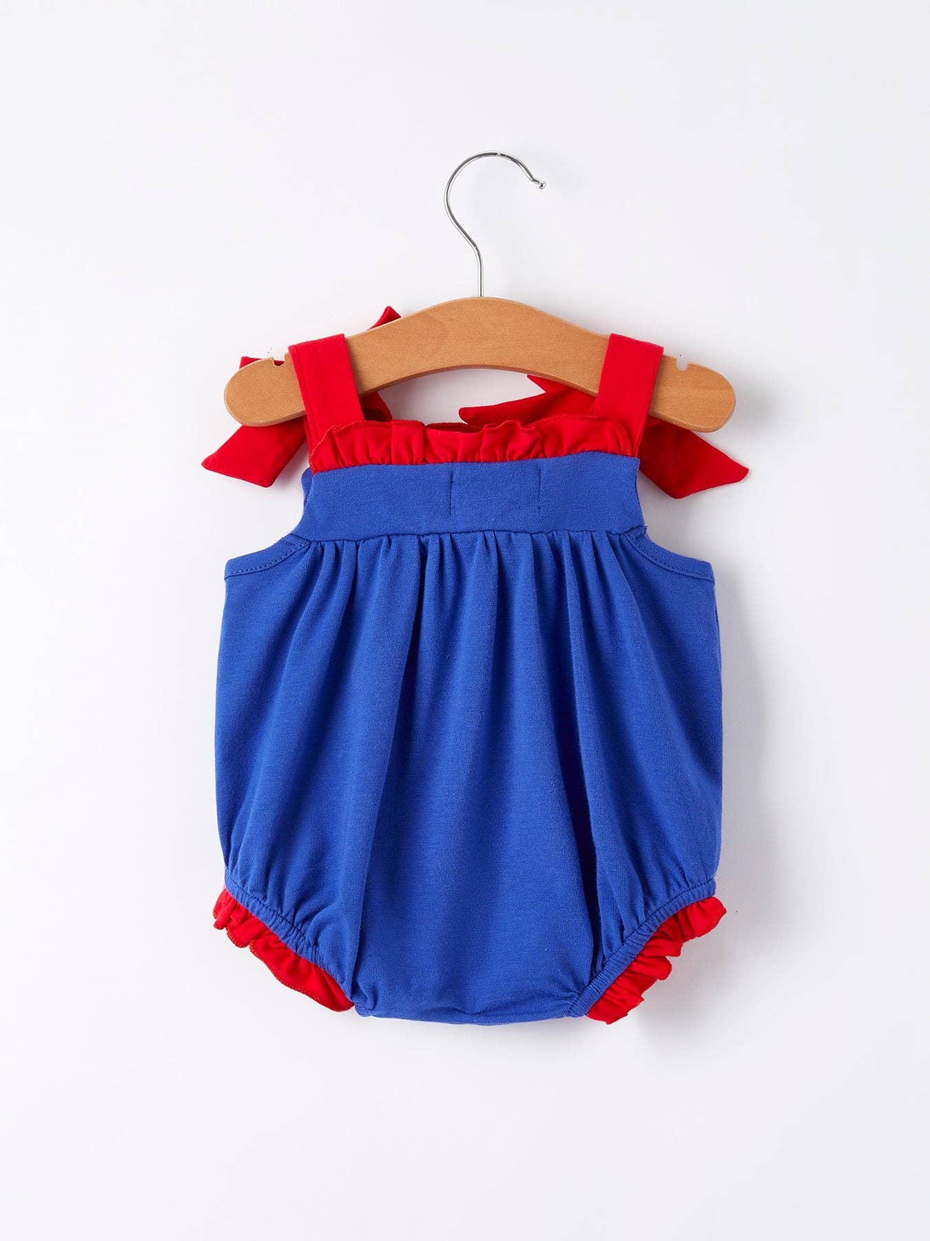 Dinosaur Smock Embroidery Baby Girl Romper