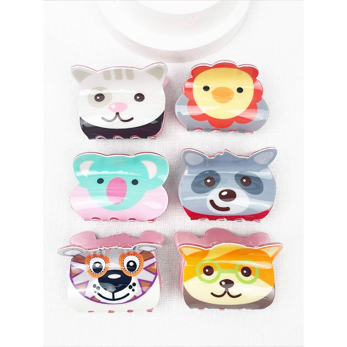 Cute Animal Friends Hair Claw Clip