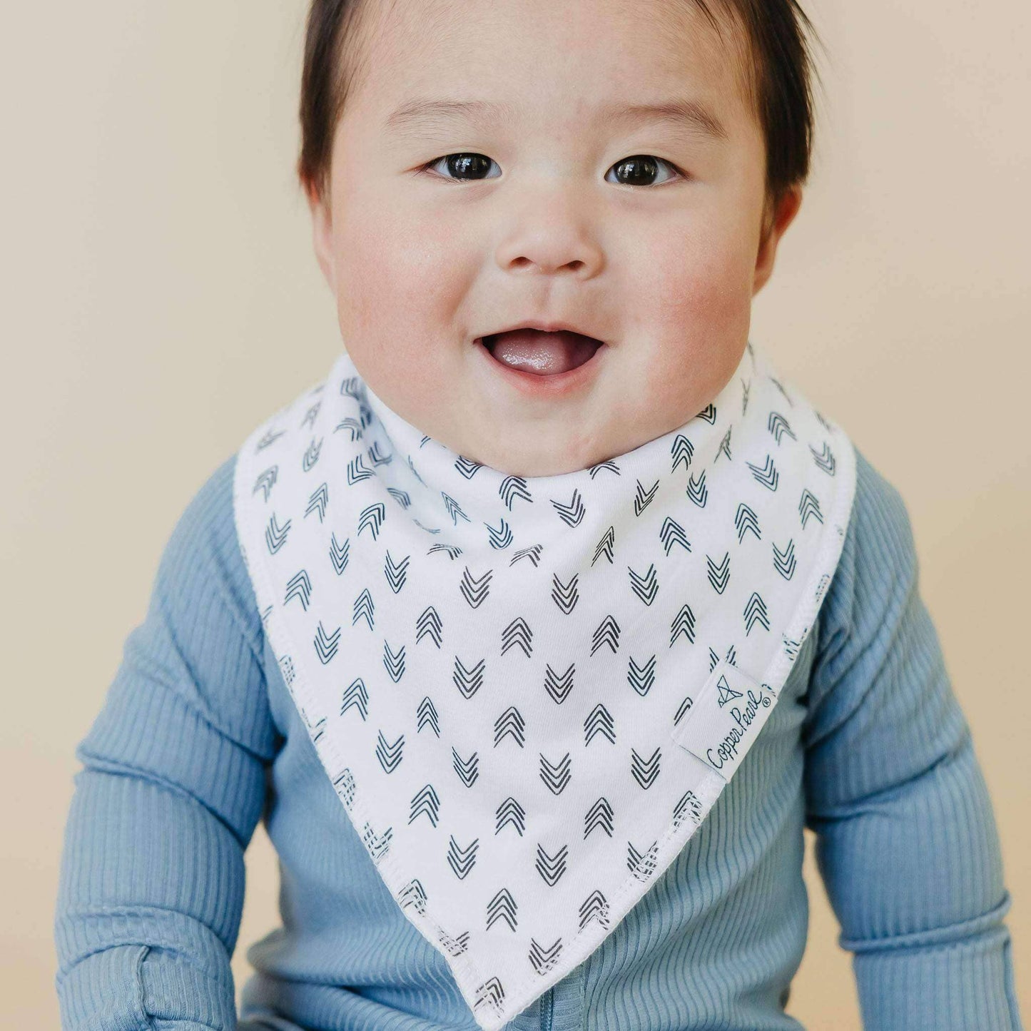 Copper Pearl - 4 Pack Baby Bandana Bibs - Alta