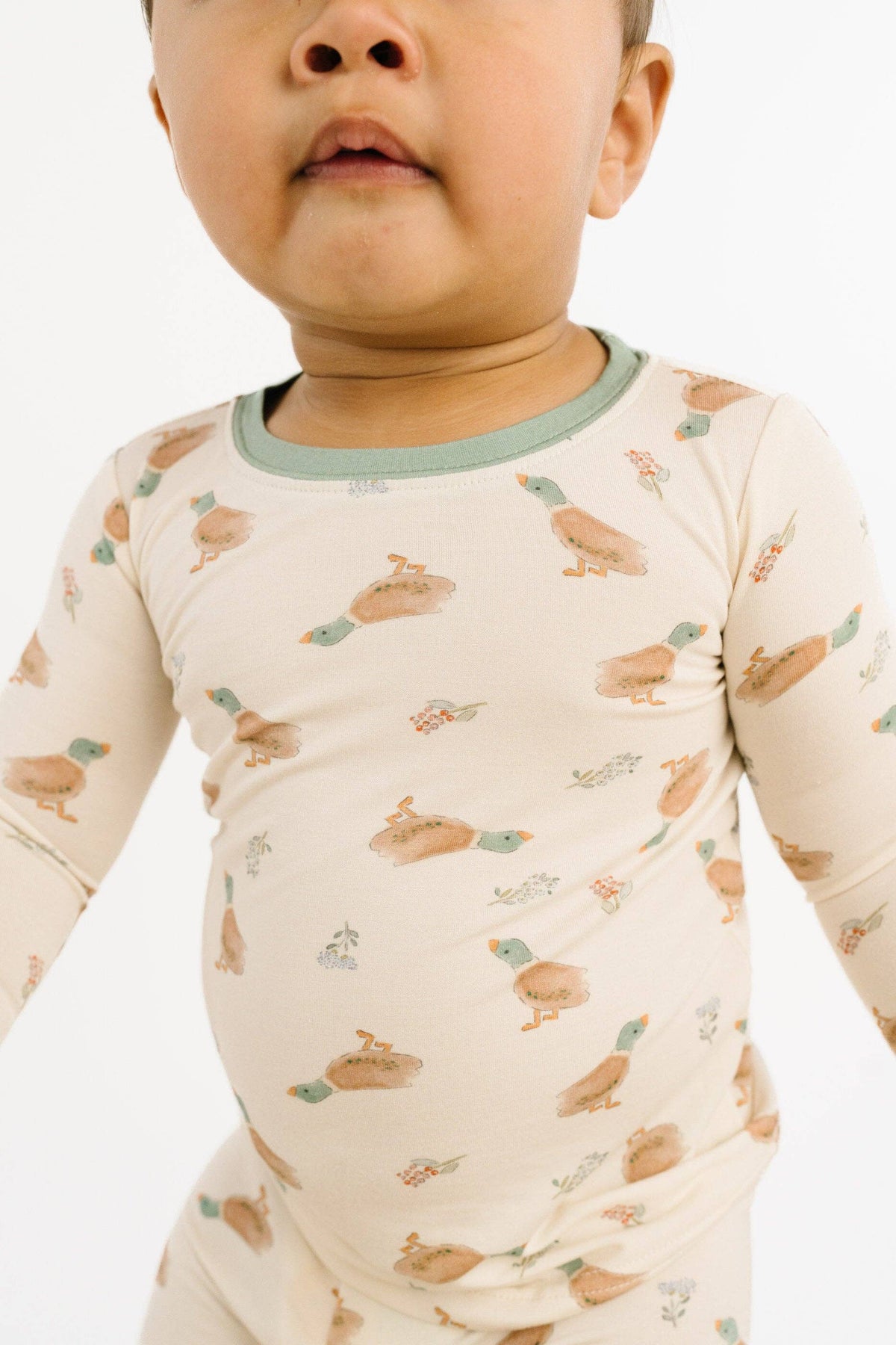 Little One Shop - Little Mallard Duck Bamboo Set