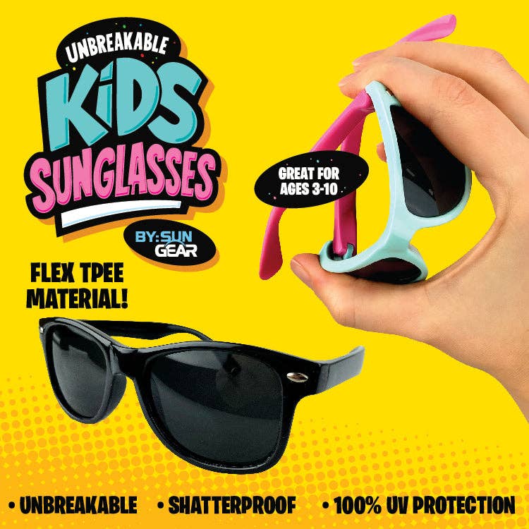 Novelty Brands - Unbreakable Kids Sunglasses Assortment - 6/Display