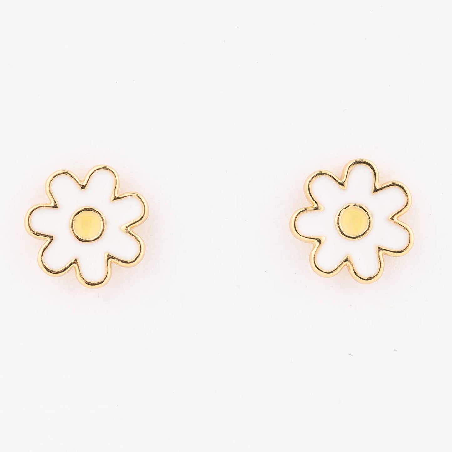 Michelle McDowell - Earrings Luxe White Daisy