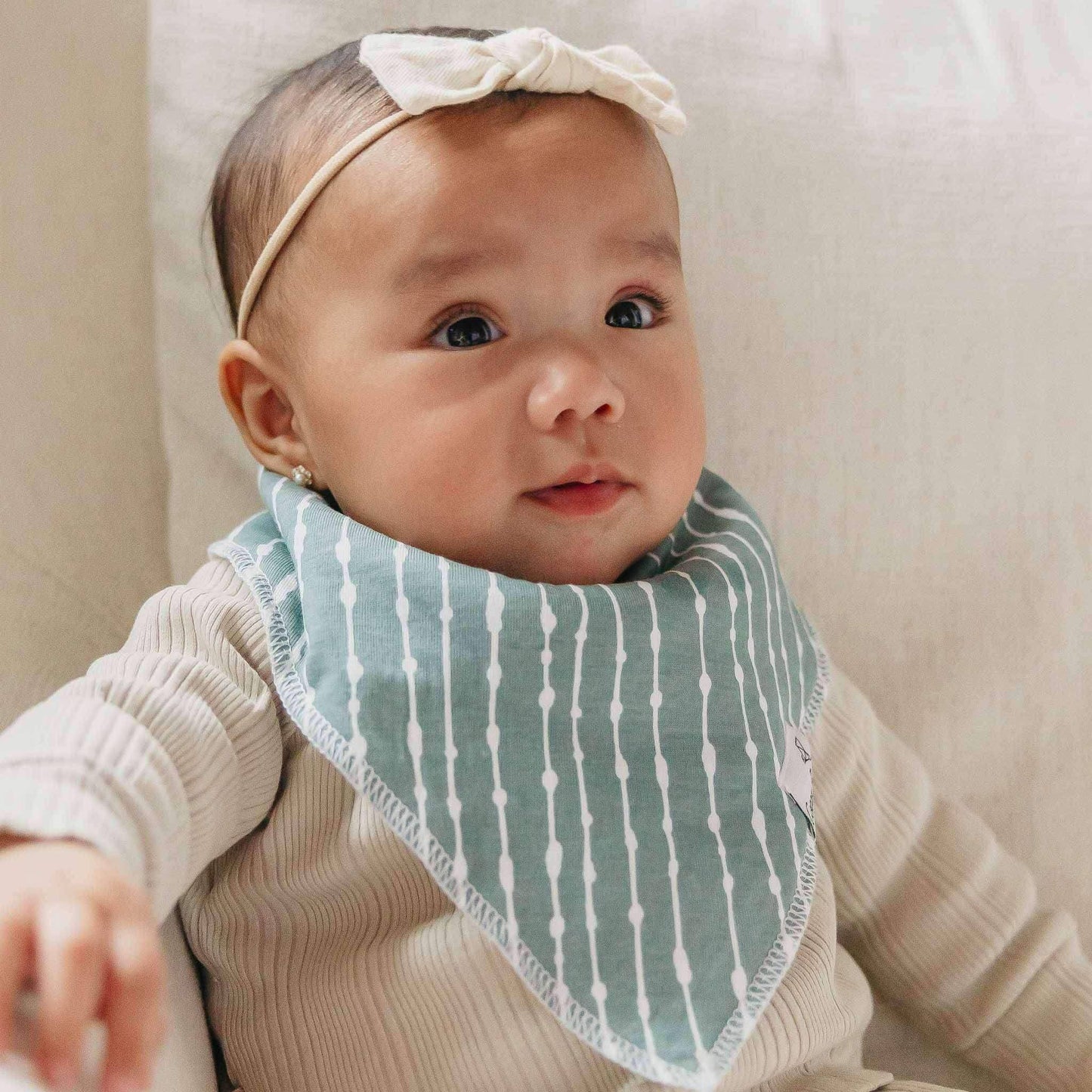 Copper Pearl - 4 Pack Baby Bandana Bibs - Autumn